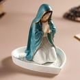 thumbnail image 6 of KRONDO Virgin Mary Rosary Holder,Elegant Our Lady Prayer Rosary Stand,Virgin Mary Jewelry Stand, Rosary Stand, Christian Catholic Gifts for Religious Home Decoration, 6 of 9