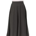 thumbnail image 6 of Women's Flared Lightweight Elastic Midi A-Line Skirt, Comfortable and Stylish Skirt, 6 of 8