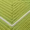thumbnail image 2 of FY62R024X036R Doodle Edge - Bright Green 2' x 3' Rug, 100% Polypropylene - Rectangle., 2 of 2