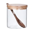 thumbnail image 4 of Caja de especias de vidrio, coctelera de especias, vinagrera de cocina, caja de condimentos, botes de condimentos para Tapa de madera B, 4 of 7