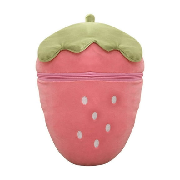 STPToys Easter Bunny Stuffed Animal,Strawberry Plush Turn Into Rabbit Fruit Doll,Plushie Funny Bunny Toy,Birthday Gifts - Bunny