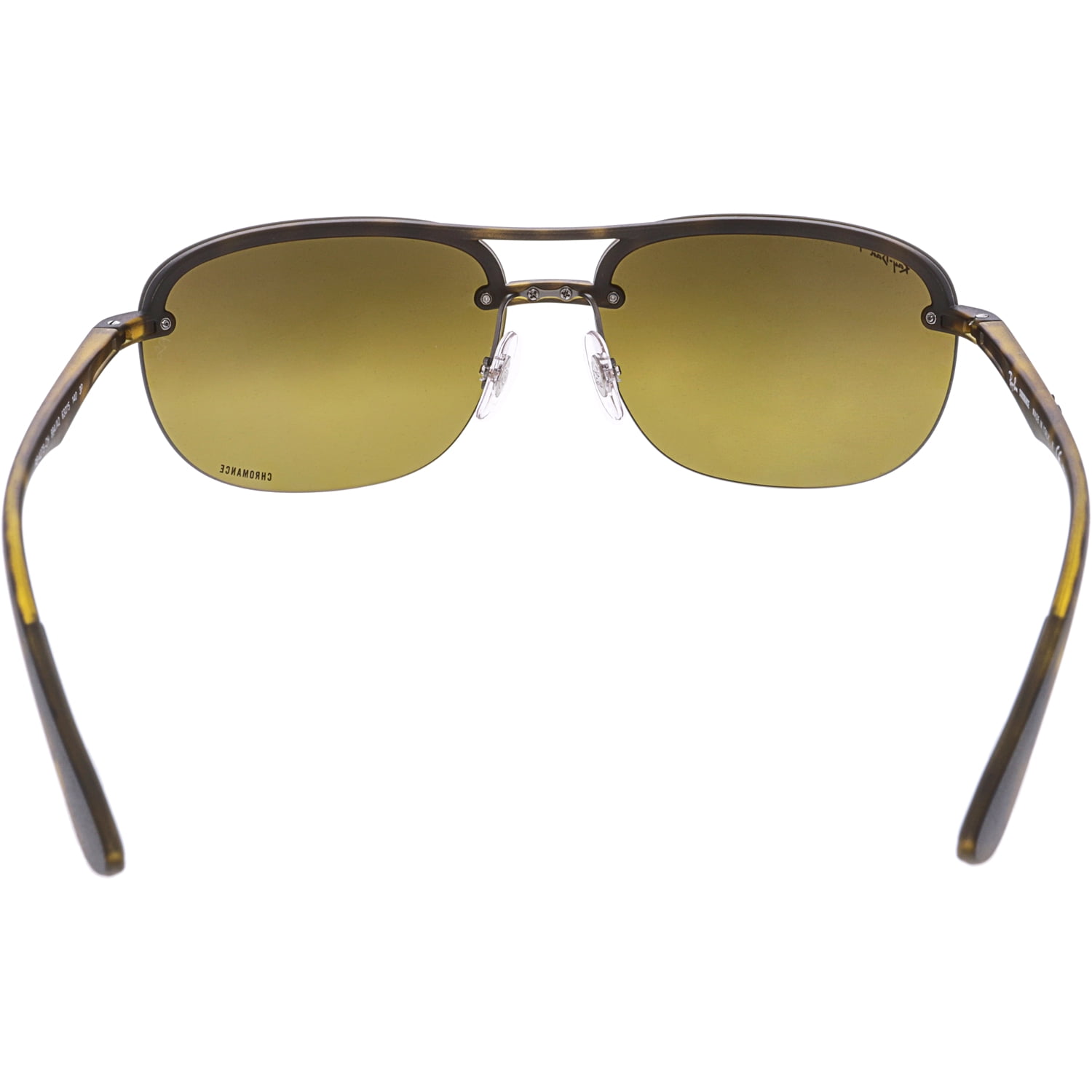 RayBan Men's Chromance RB4275CH894/A263 Brown Rectangle Sunglasses