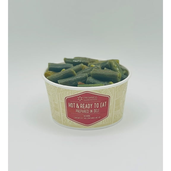 Freshness Guaranteed Hot and Ready-to-Eat Green Beans, Family Size Side, 16 oz