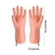 thumbnail image 3 of Guantes para lavar platos | Guantes de cocina impermeables de PVC con forro polar | Guantes de goma antideslizantes y duraderos para lavar platos, lavar la ropa y usar en el baño | Paquete de 2, 3 of 6