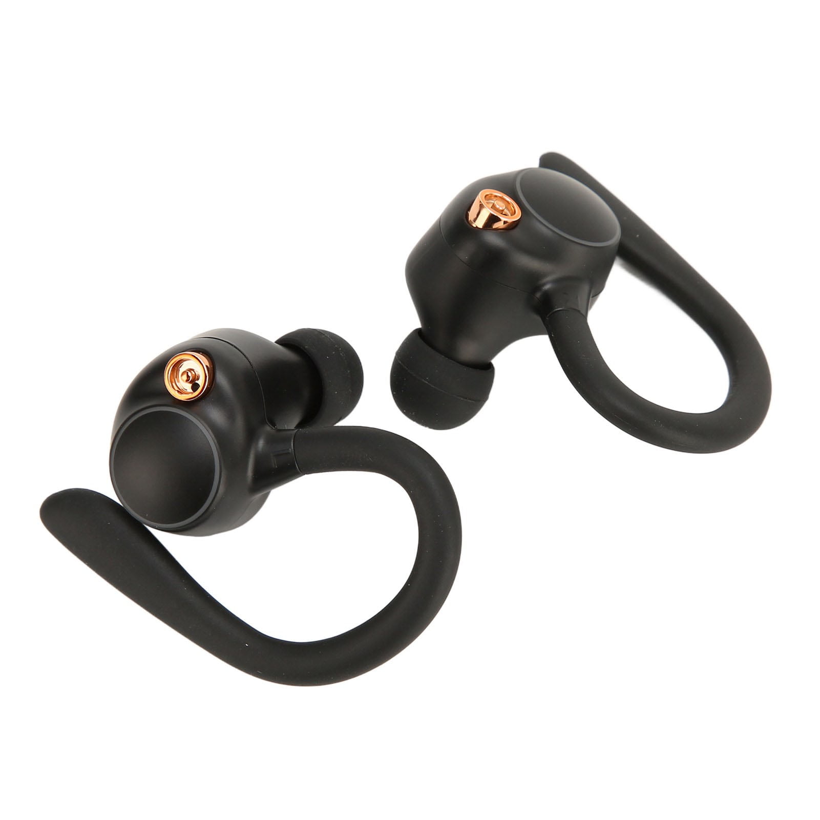 Ear Hook  Earbuds,  5.3 Earbuds IPX7 Waterproof LED Power Display Low Latency Stereo  For Works