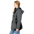 thumbnail image 3 of Woman Within Plus Size Colorblocked Taslon Anorak, 3 of 6