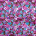 thumbnail image 1 of oneOone Viscose Chiffon Fuschia Pink Fabric Abstracts Craft Projects Decor Fabric Printed By The Yard 42 Inch Wide, 1 of 5