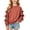 Orange, variant on Jalioing Crew Neck Sweatshirt for Teen Girls Casual Fashion Long Sleeve Bowknot Pullover Tops Solid Cute Shirts 3-14 Years