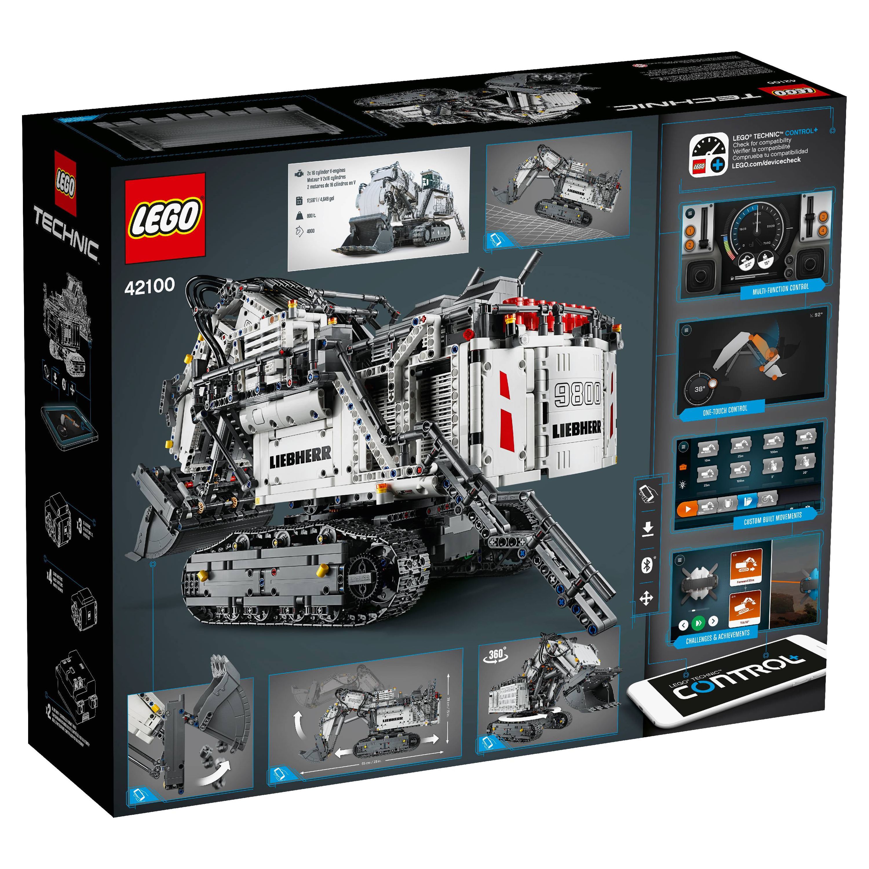 LEGO Technic Liebherr R 9800 Excavator 42100 - image 6 of 8