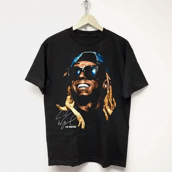 Signature Lil Wayne Black Short Sleeve Shirt