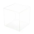 thumbnail image 6 of Versatile Deluxe Clear Acrylic Display Case - Small Square Box with Turf Bottom 4" x 4" x 4" (A057-TB), 6 of 7