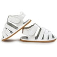 thumbnail image 2 of Baby Boy Sandals Summer Anti-Slip Rubber Sole First Walkers Shoes Infant Sandals for Toddler Girls(0-18 Months), 2 of 7