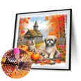 thumbnail image 3 of 5D DIY Calabaza Otoño Arte Artesanal 40x40cm, 3 of 8