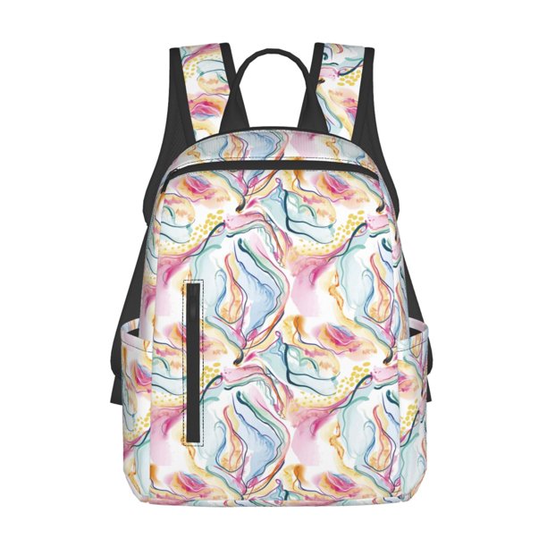 Easygdp Abstract Marble Texture para Easygdp Yak - Mochila Casual Ligera y Resistente para Viaje y Senderismo para Hombres y Mujeres
