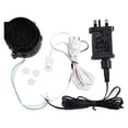 thumbnail image 6 of 1Set 12V 0.5A Fan Blower Motor with 3 LEDs Lig, for Garden Yard Inflatable Decor, 6 of 6