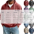 thumbnail image 3 of JUUYY Men's Quarter Zip Pullover Hoodies with Pocket Loose Fit Long Sleeve Casual Half Zipper Hooded Sweatshirt Fall Winter Outfit Beige S, 3 of 6