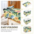 thumbnail image 2 of Yayeee Collapsible Cube Storage Bin with Lid Fabric Closet Decorative Basket with Handles, Art Field, 2 of 7