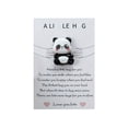thumbnail image 1 of Fall Decor Outdoor blank cards and envelopes Greeting Card Pocket Hug Greeting Card Cute Panda Card Accessory Greeting, 1 of 9