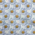 thumbnail image 1 of oneOone Viscose Jersey Light Blue Fabric Watercolor Floral Sewing Craft Projects Fabric Prints By Yard 60 Inch Wide, 1 of 5