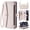 White, variant on for iPhone 16e Case Wallet with Card Holder Zipper Bills Slot, Soft PU Leather Detachable Shoulder Strap and Wrist Strap Kickstand for iPhone 16e Rugged Cover, Red