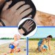 thumbnail image 3 of 2 piezas de guante para limpiar arena, limpiador de arena de playa, toalla de algodón suave y agradable para la piel, ayuda a los padres a limpiar la arena, 3 of 5