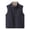 Dark Gray, variant on Children's Full Zip Polar Fleece Vest Sleeveless Outwear Warm Jacket with Pockets For 4-17Y