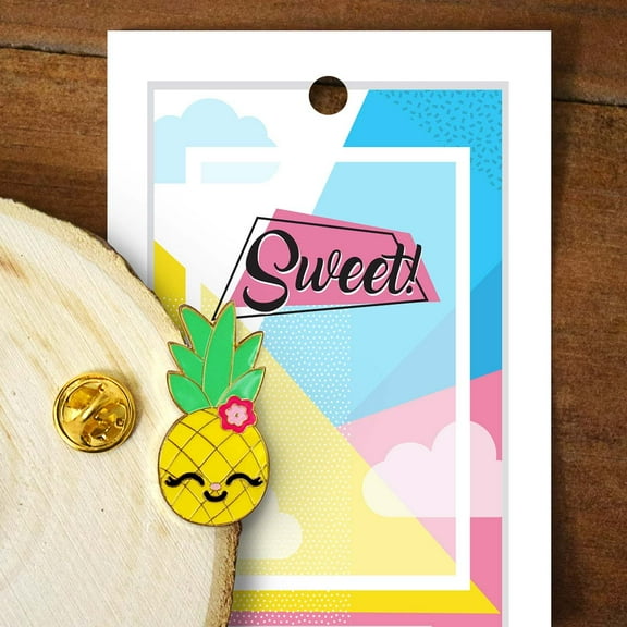 You're Sweet Pineapple Enamel Pin by Lifebeats