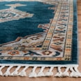 thumbnail image 4 of SAFAVIEH Farmhouse Arline Southwestern Area Rug, Cream/Navy, 6'3" x 6'3" Square, 4 of 5