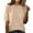 Beige, variant on Duoif Womens Tops Women'S Short Sleeve Pullover Spring 2026 Fashion Crew Neck Knitted Shirt Elegant Lightweight Short Sleeve Pullover Spring Summer Beige L