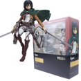 thumbnail image 1 of Figura de acción de ataque a los Titanes, estatuas de PVC de 20cm, Mikasa, Rival, Ackerman, Levi, modelo coleccionable, regalo Gong Bohan LED, 1 of 2