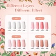 thumbnail image 3 of Set de esmaltes de uñas AZUREBEAUTY Vegan de 4 colores con capa superior, 3 of 6
