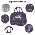 thumbnail image 4 of Womens Halloween Purple Spooky Icons Lunch Box for Work,Insulated Lunch Bag for Women,Loncheras Para Mujer,Leakproof Adult Lunch Bag for Work,Beach,Travel,Picnic,Camping, 4 of 7
