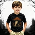 thumbnail image 2 of JAJAHO Halloween T-Shirts For Kids Boys Girls Mushroom Ghost Graphic Short Sleeve Crew Neck Tees 2-13Y, 2 of 6