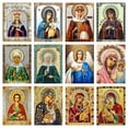 thumbnail image 2 of Diamond Embroidery Religion Mary The Virgin Needlework Art Gift Icon Religious Painting New Collection 40 x 50 cm, unframed,9-8008,40x50cm, 2 of 7