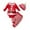 Red, variant on Infant Clothes Set Baby Girls Outfit Set Girls Sweat Outfits Baby Clothes 3 Month Girl Girl Boy Christmas Outfits Romper Long Sleeve Jumpsuit Pants Hat Xmas Red 3-6 Months