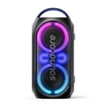 thumbnail image 1 of Soundcore Anker Rave Party 2 Altavoz portátil, sonido estéreo de 120 W, PartyCast 2.0, espectáculo de luces, resistente al agua IPX4, tiempo de reproducción de 16 horas, entrada de micrófono, ecualiza, 1 of 5