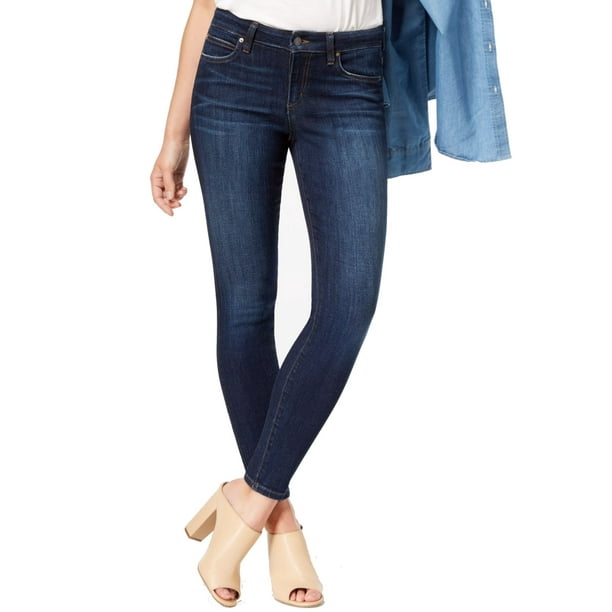 Women S Jeans 30x27 Ankle Skinny Zip Fly Stretch 30 Walmart Com Walmart Com
