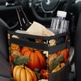 thumbnail image 6 of Thanksgiving Pumpkin Car Trash Can Mini Trash Can, Foldable with Lid, Leak-Proof, Hanging Storage Bag, 6 of 6