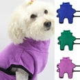 thumbnail image 1 of Flmtop Bath Towel Absorbent Water Absorption 3 Colors Fast Dry Small Pet Animal Towel for Puppy Green, 1 of 9