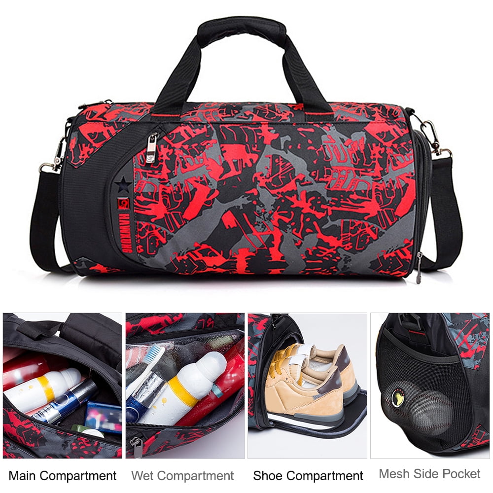 gym bag with side pockets