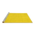 thumbnail image 2 of Ahgly Company Machine Washable Indoor Rectangle Oriental Yellow Traditional Area Rugs, 2' x 3', 2 of 4