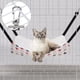 thumbnail image 1 of CARBONLIKE Cama para gatos, 3 piezas Hamaca colgante reversible para gatos Cama colgante cálida Jaula para mascotas Hamaca para animales pequeños con correas ajustables y cierres de metal Restin, 1 of 2
