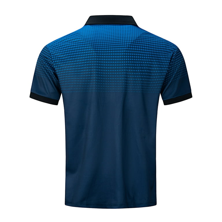 メンズウェア DECEMBERMAY Men's Color combination polo DECEMBERMAY Men's Color combination polo