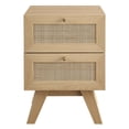 thumbnail image 5 of Modway Soma 2-Drawer Rattan MDF and Particleboard Nightstand in Oak, 5 of 7