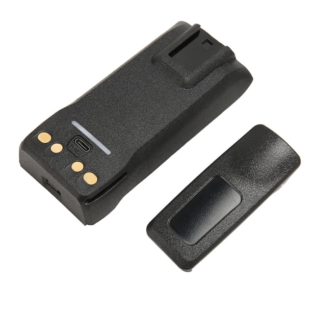 Batería De Repuesto Para Radio, Fácil De Usar Batería De Repuesto Para Walkie Talkie Extiende El Tiempo De Conversación Protección De Carga Del Encendedor 3000 MAh Para