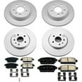 thumbnail image 2 of PowerStop Front and Rear Geomet Coated Brake Rotor and Pad Kit Fits: CHEVROLET Select Models CRK6995, 2 of 5