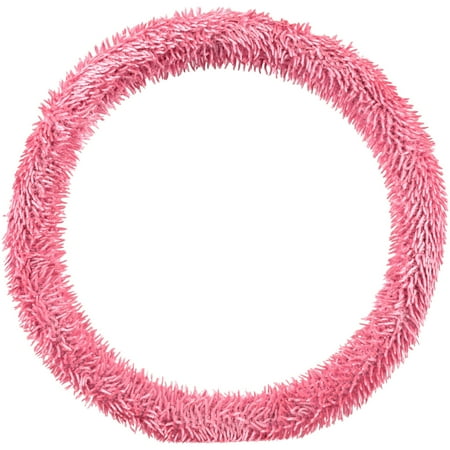 Bell® Shiny Shaggy™ Pink Steering Wheel Cover Carded Pack