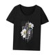 thumbnail image 3 of Camiseta de mujer Pascua suave y elegante camiseta básica para mochilero, caminar, viajar S, 3 of 7