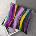 thumbnail image 7 of BANET Throw Pillow Covers Set of 2 Cushion Covers For Striped Decorative Throw Pillowcases for Sofa 12x12in, 7 of 7