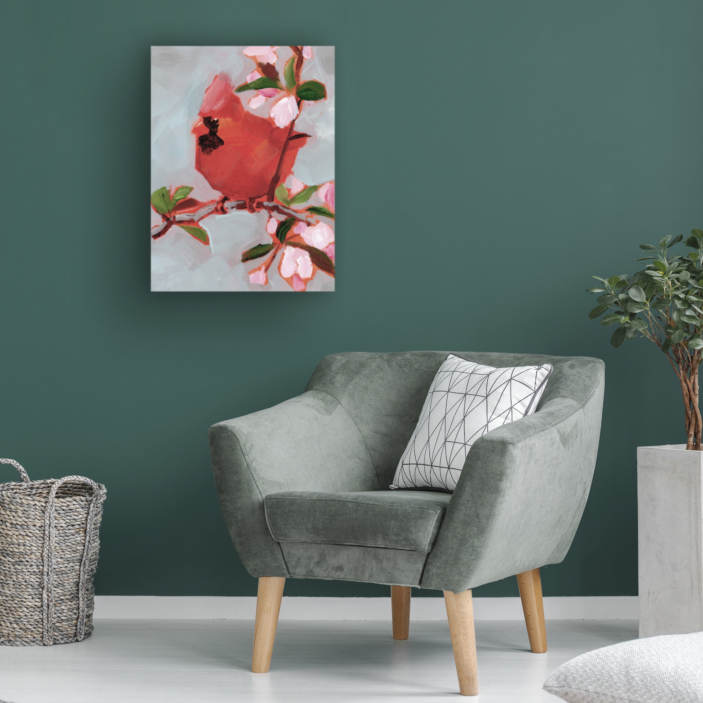 Jennifer Paxton Parker 'Painted Songbird IV' Canvas Art